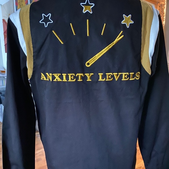 Very Rare brand NEW without tags Valfré Anxiety Levels black Bowler Jacket Sz S - Picture 14 of 16